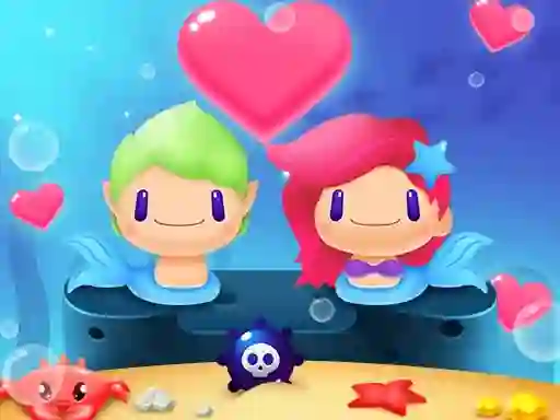 Mchezo Mermaid My Valentine Crush online