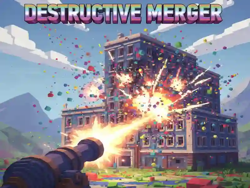 Mchezo Destructive Merger online