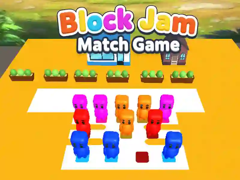 Mchezo Block Jam Match Game online