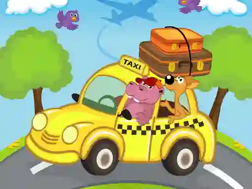 Mchezo Animal Cars Match 3 online