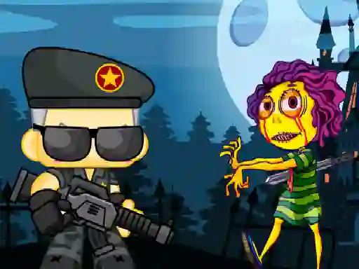 Mchezo Zombie Shooter 2d online
