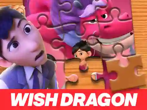 Mchezo Wish Dragon Jigsaw Puzzle online