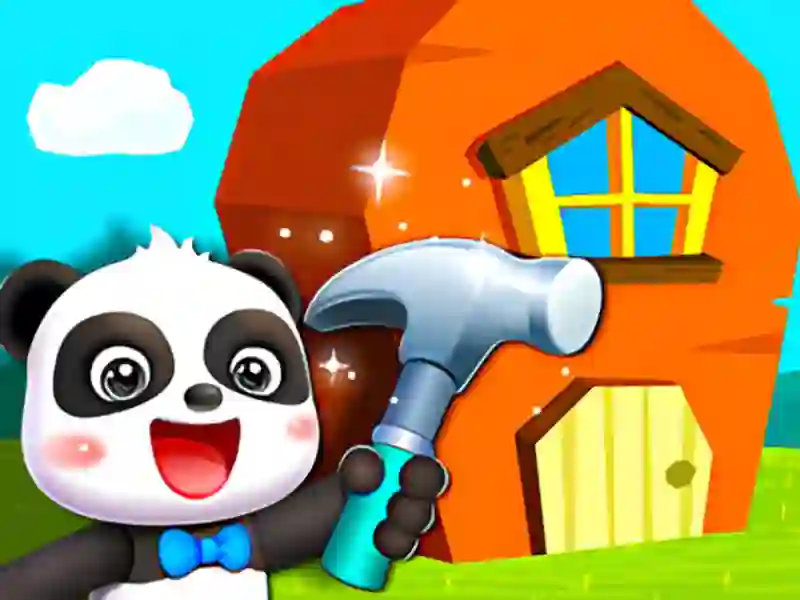 Mchezo Baby Panda House Design online