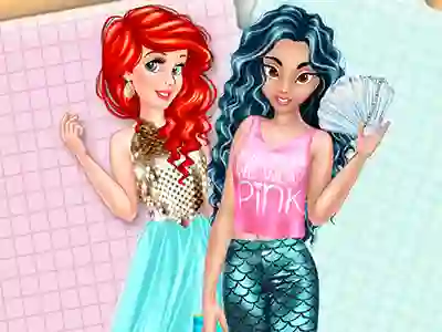 Mchezo Princesses Wardrobe Swap online