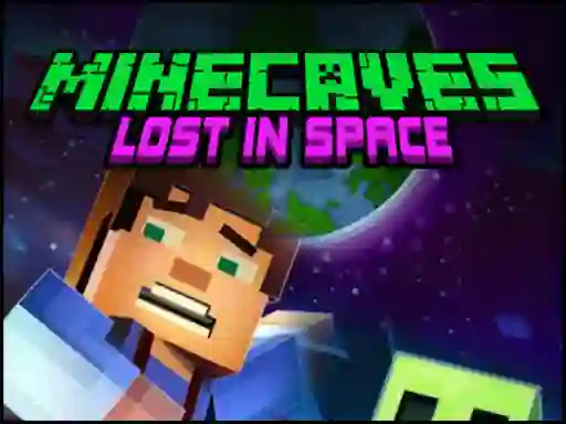 Mchezo Minecaves Lost in Space online