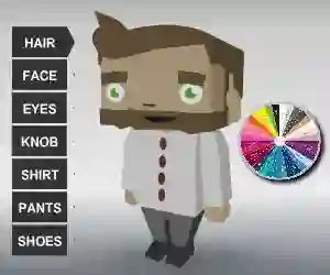 Mchezo Coloring Bloxy Boy online