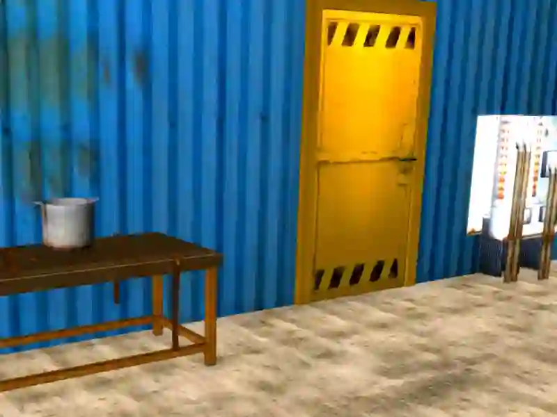 Mchezo Blue Warehouse Escape online