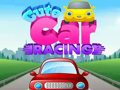 Mchezo Cute car racing online