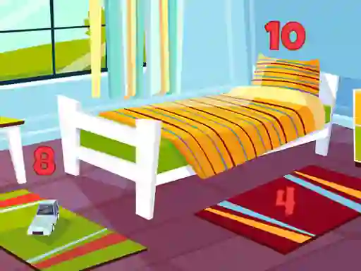 Mchezo Rooms Hidden Numbers online