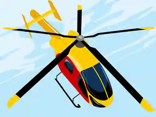 Mchezo Dangerous Helicopter Jigsaw online