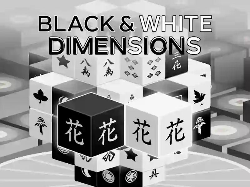 Mchezo Black and White Dimensions online