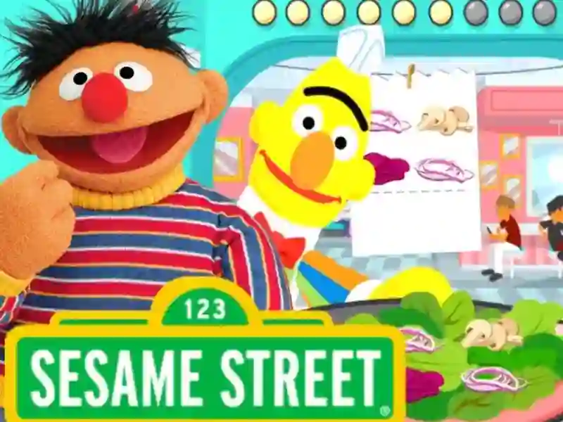 Mchezo 123 Sesame Street: Super Salad Diner online