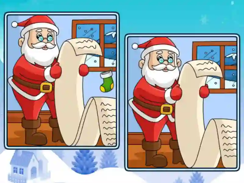 Mchezo Christmas Spot the Difference online