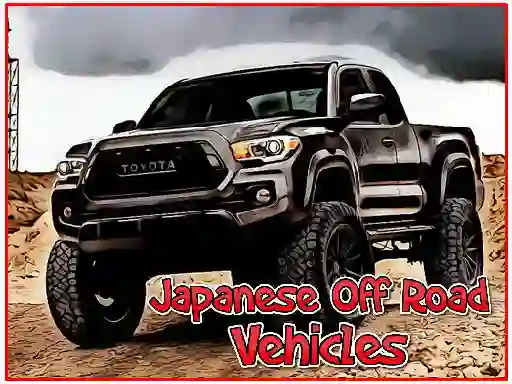 Mchezo Japanese Off Road Vehicles online