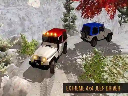 Mchezo Hill Tracks Jeep Driving online