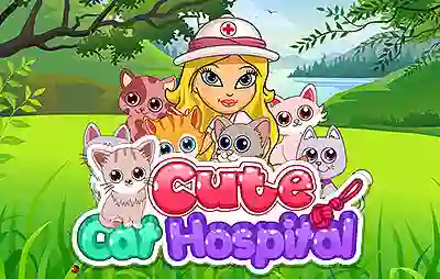 Mchezo Cute Cat Hospital online