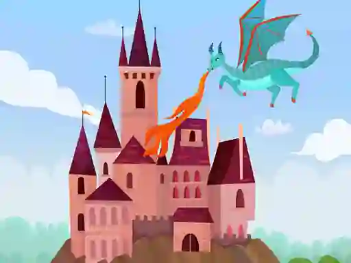 Mchezo Little Baby Dragons Memory online