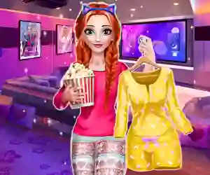 Mchezo Annie Movie Night online