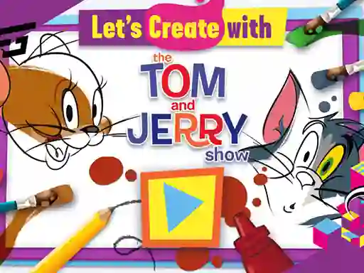 Mchezo Lets Create with Tom and Jerry online