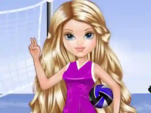 Mchezo Barbie Volleyball Dress online