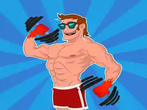 Mchezo Muscle race games body run 3d online