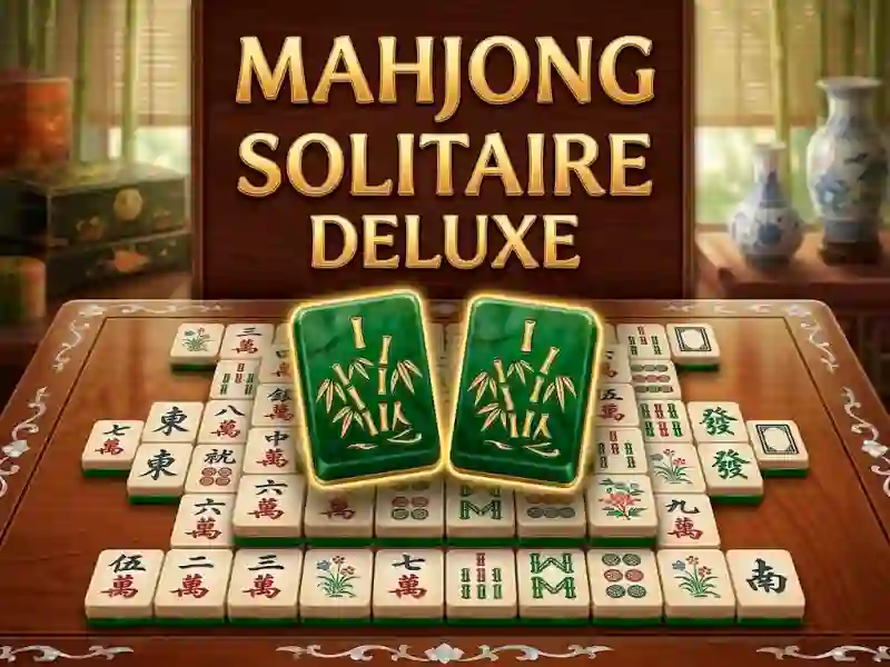 Mchezo Mahjong Solitaire Deluxe online