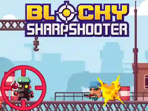 Mchezo Blocky Sharpshooter online