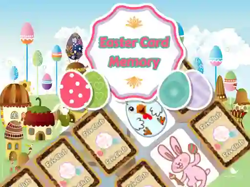 Mchezo Easter Card Memory online