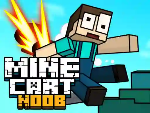 Mchezo Mine Cart Noob online