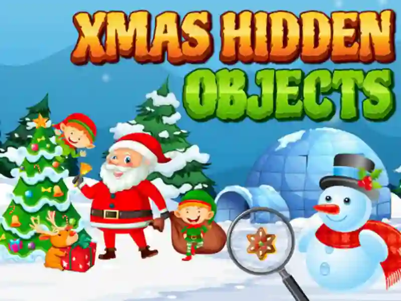 Mchezo Xmas hidden objects online