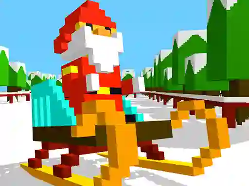 Mchezo Sliding Santa Clause online