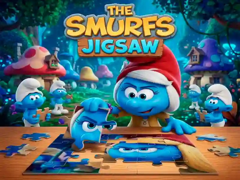 Mchezo The Smurfs Jigsaw online