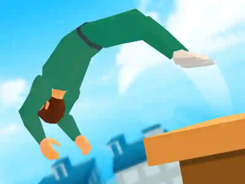 Mchezo Crazy Backflip 3D online