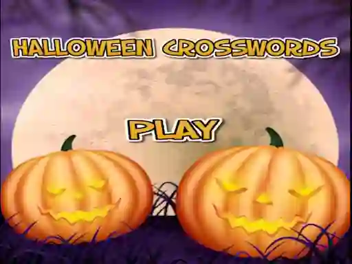 Mchezo Halloween crosswords online