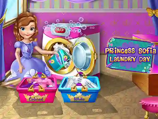 Mchezo Young Princess Laundry Day online