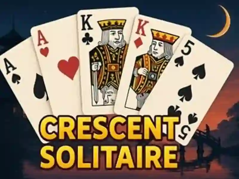Mchezo Crescent Solitaire online
