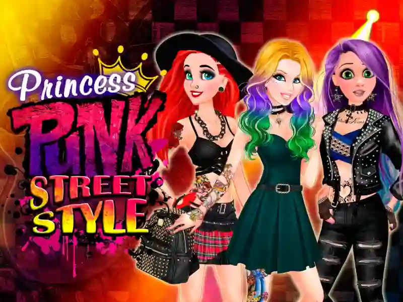 Mchezo Princess Punk Street Style online