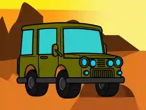 Mchezo Off-Road Coloring Book online