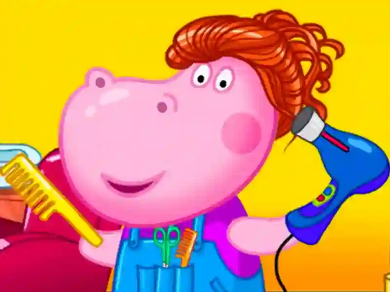 Mchezo Hippo Hair Salon online