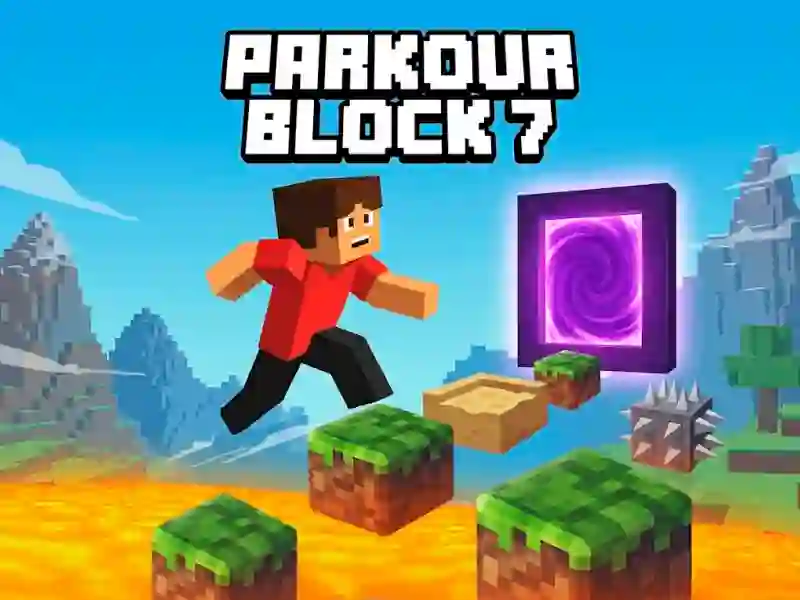 Mchezo Parkour Block 7 online