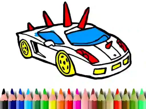 Mchezo Back To School: GTA Cars Coloring online