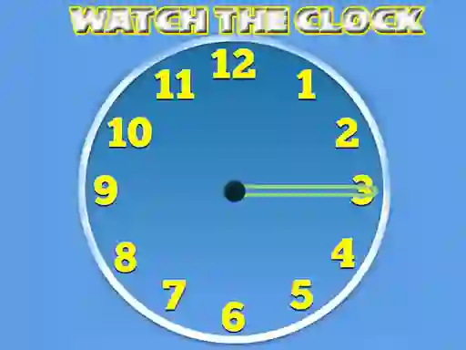 Mchezo Watch The Clock online