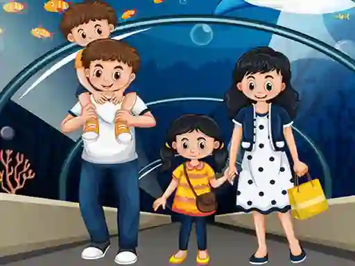 Mchezo Day In Aquarium Hidden Stars online