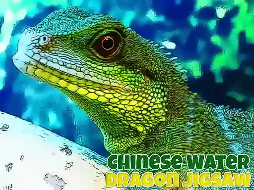 Mchezo Chinese Water Dragon Jigsaw online
