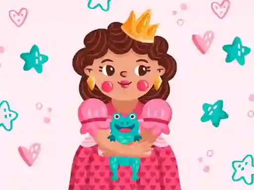 Mchezo The Frog Prince Jigsaw online