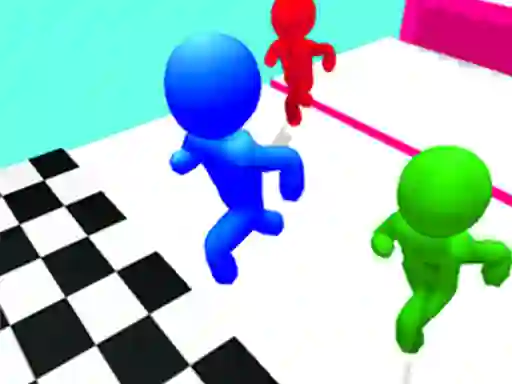 Mchezo Stickman Race 3d online