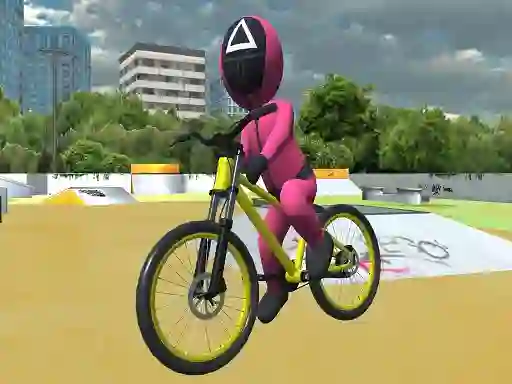 Mchezo Squid Gamer BMX Freestyle online
