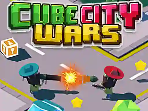 Mchezo Cube City Wars online