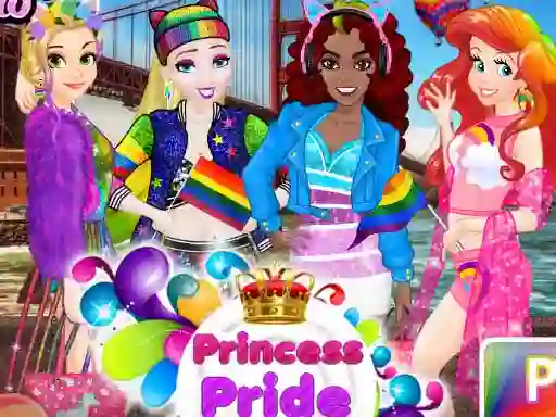 Mchezo Princess Pride Day online