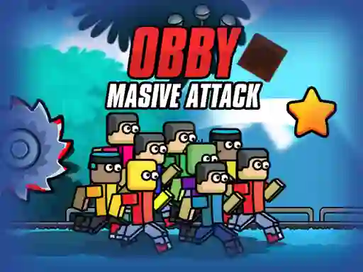 Mchezo Obby Massive Attack online